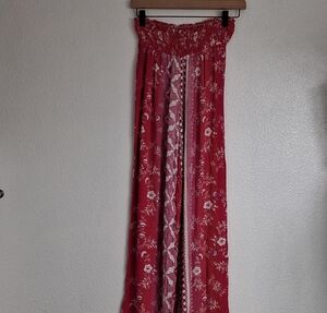 Green Pea Wide Leg Louge Pants    Size M